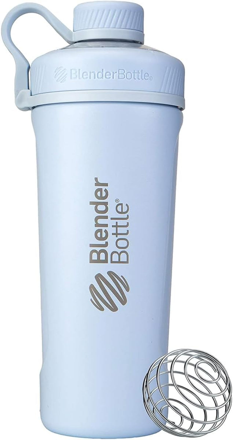 Radian Stainless Steel Shaker Bottle 26 Oz Matte Arctic Blue