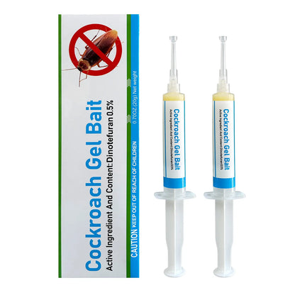 Household Care Products, 2-Pack: Precision Gel Bait Injector for Cockroaches, Cockroach Killer and Control Solution, Suitable for Germany/North America. Indoor Cockroach Control (Suitable for Kitchens and Bathrooms)